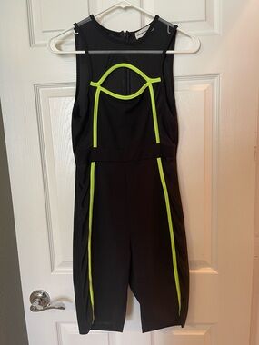 Cherry Mellow Black Racer Romper LARGE